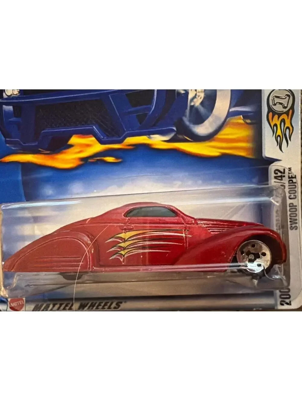 Hot Wheels 2003 First Editions 13/42 Swoop Coupe Red Die-Cast Car Collectible